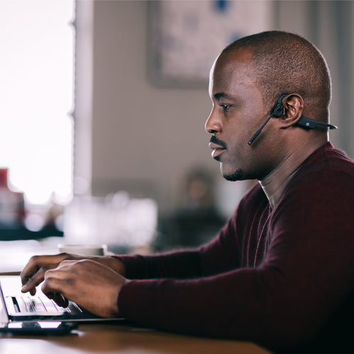 SHOKZ OpenComm UC - Black Headset Wireless Ear-hook Office/Call center Bluetooth SHOKZ OpenComm UC - Black Headset Wireless Ear-hook Office/Call center Bluetooth